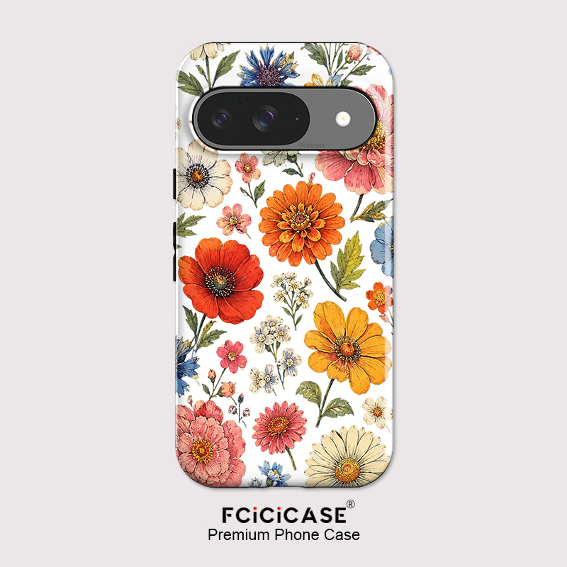 Google Pixel 9 - Fcicicase 무광 아크릴 폰 케이스 (구글