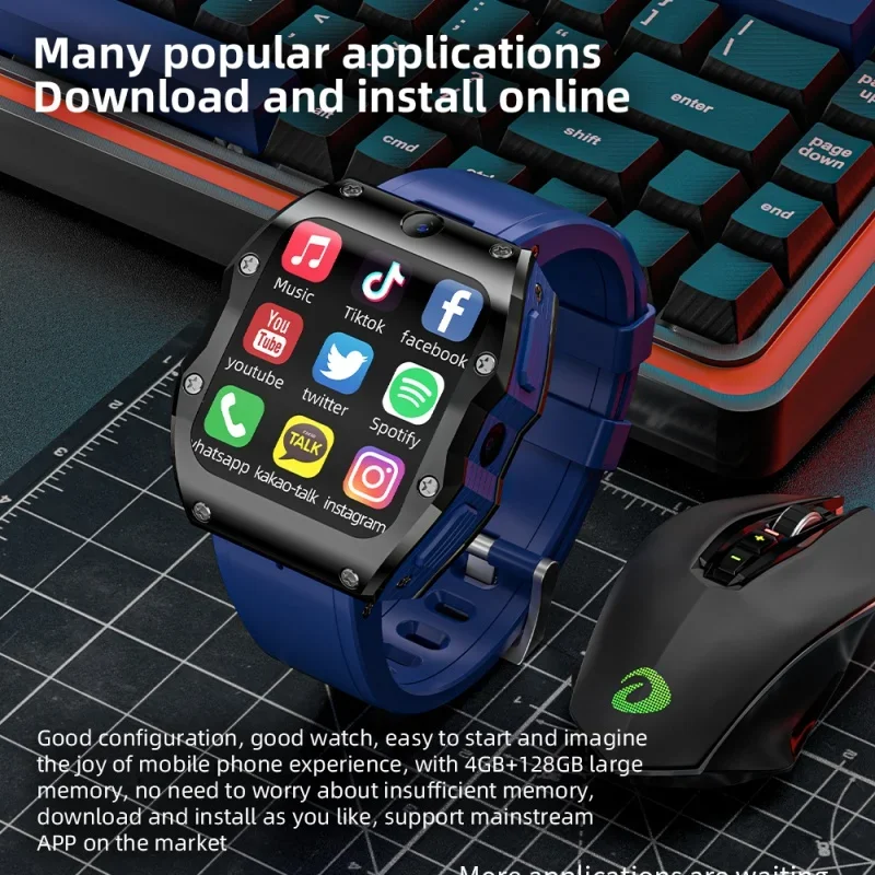 새로운 LOKMAT 4G Smartwatch 4GB + - Smartwatch Custom 리뷰 및 가격